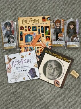 Warner Bros. Harry Potter Doll & Activity Book Set with music box